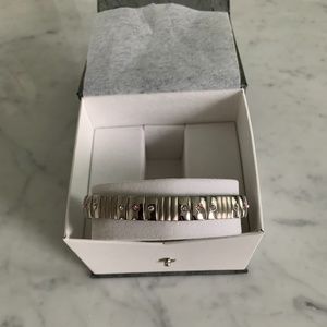 Sterling silver cuff bracelet